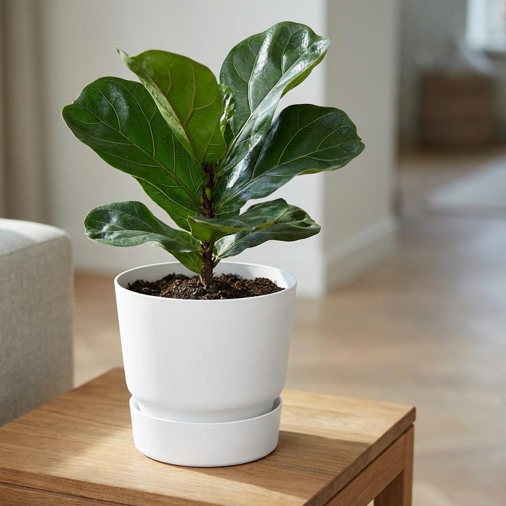 Elho greenville round white - D20cm