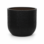 Capi Nature Skin Pot Bol Antraciet - D24cm - H21cm