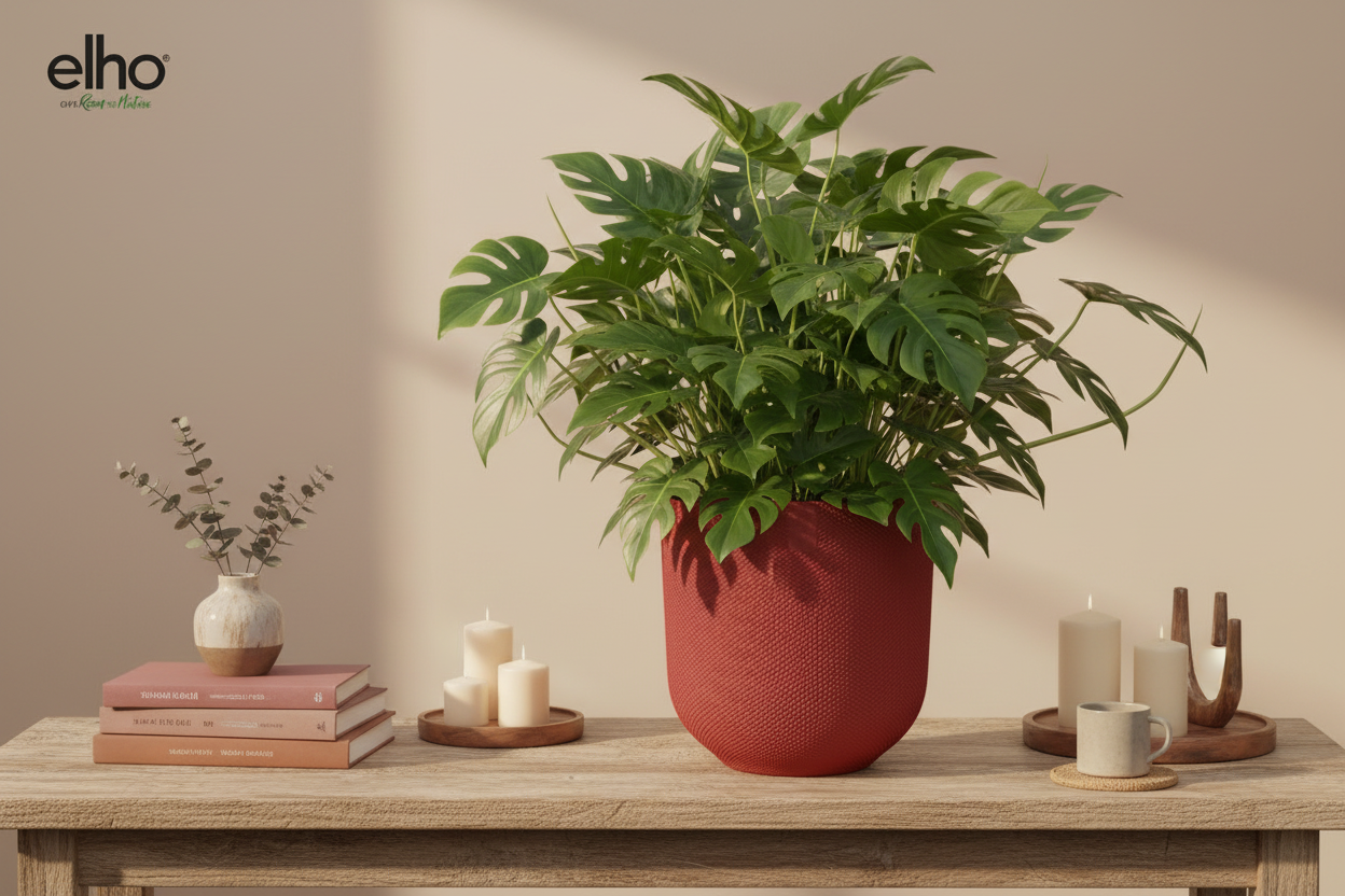 Pot elho Jazz Round tuscan red - D26 x H24
