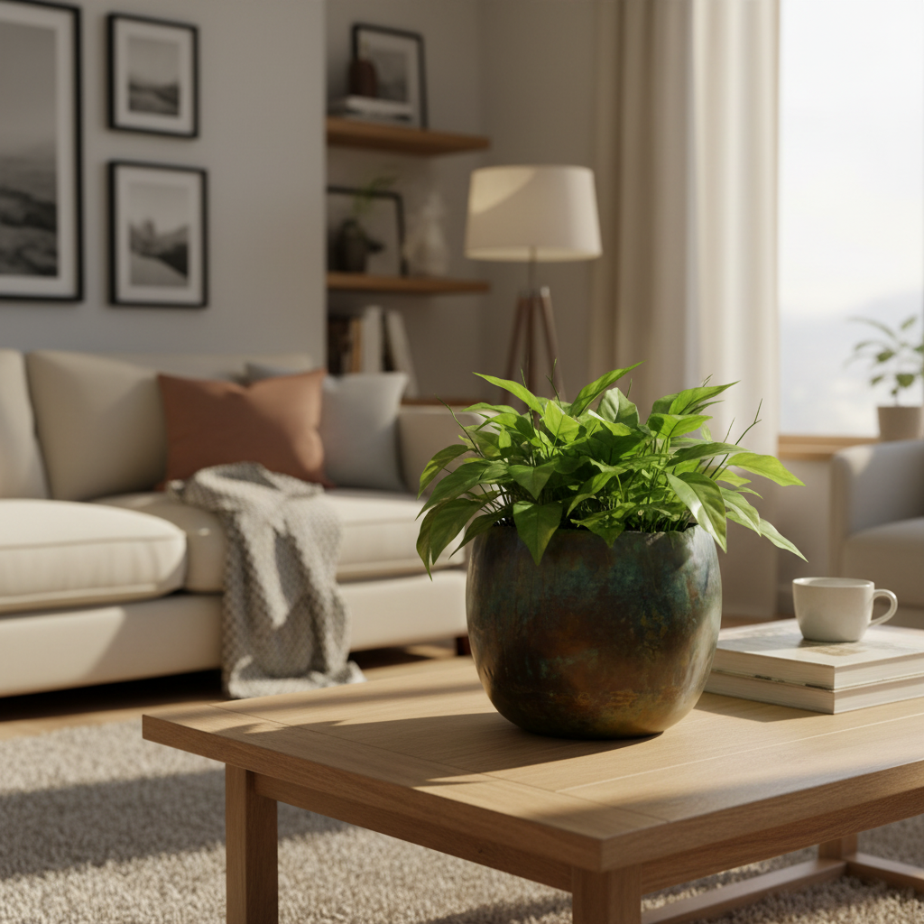 Pot Ellen vintage green - D25 x H19