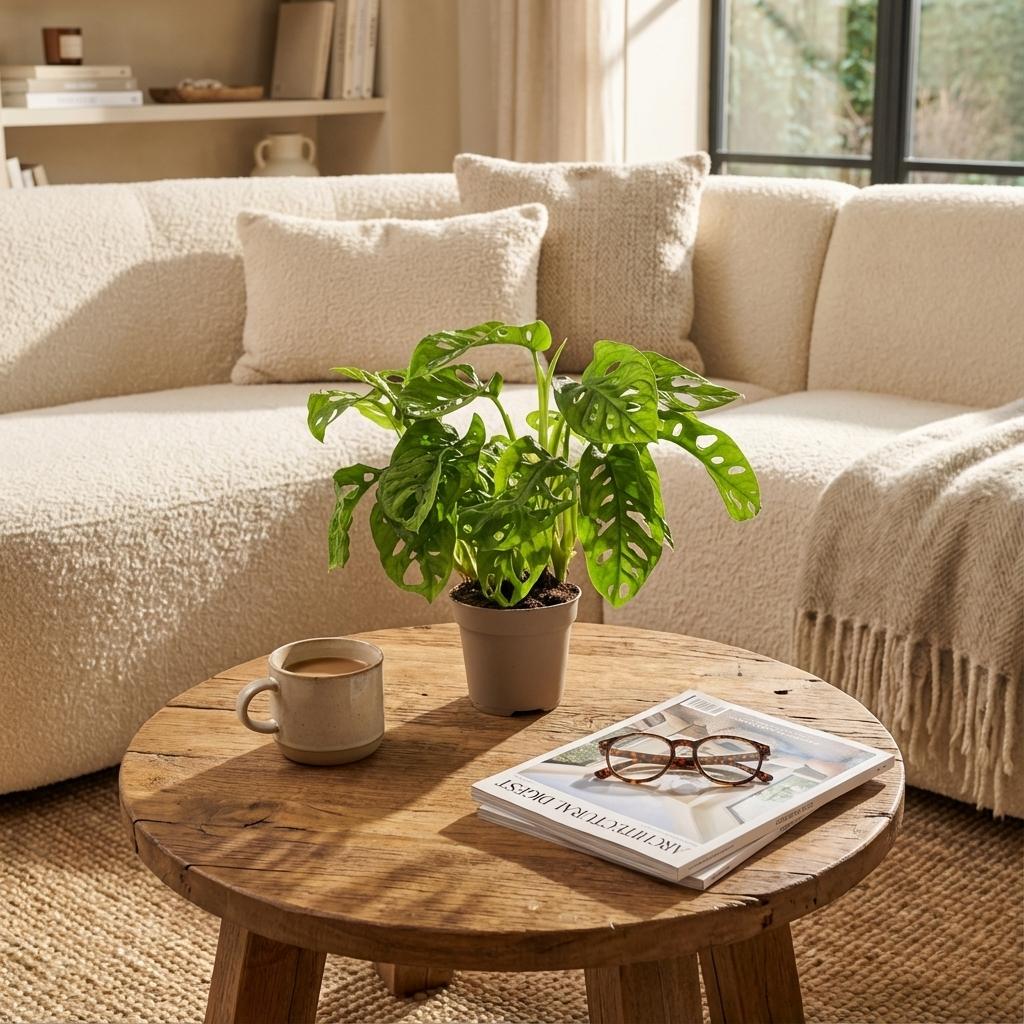 Monstera Adansonii Monkey Mask - Ø 12 cm - Hoogte: 25-35cm