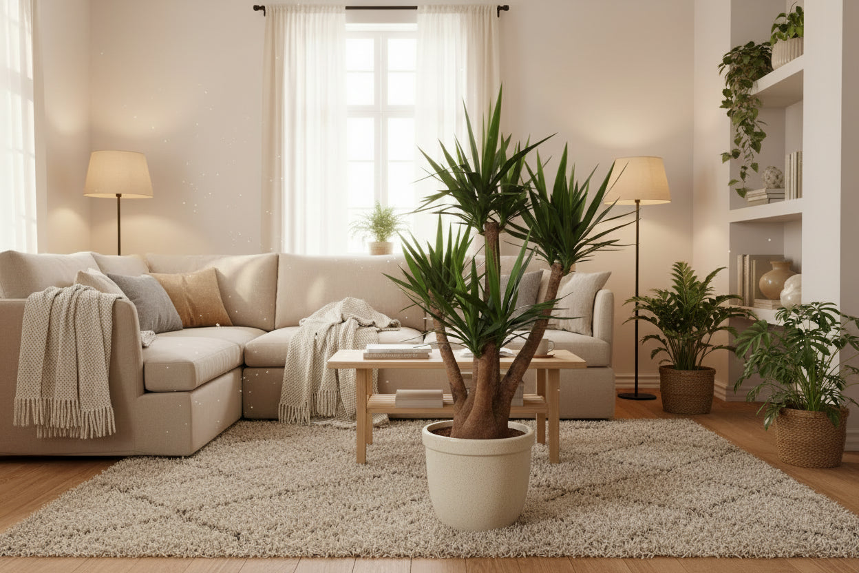 Yucca Elephantipes vertakt - 170 cm - ø45