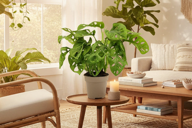 Monstera Adansonii Monkey Mask - Ø 12 cm - Hoogte: 25-35cm