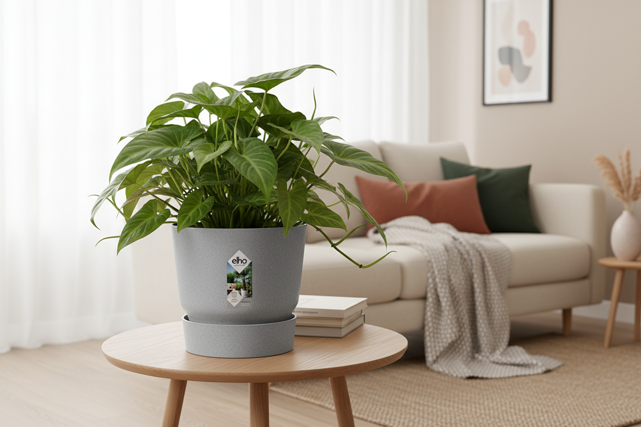 Pot elho Greenville Round grijs - D18 x H17