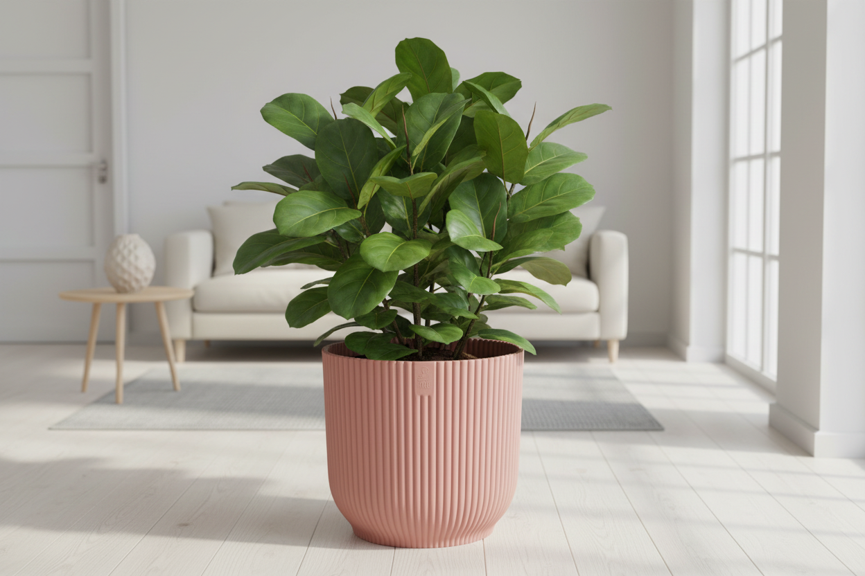 Pot elho Vibes Fold Round roze - D30 x H27