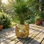 Planter Leeuw D11/13x10cm - Goud - D11/13x10cm