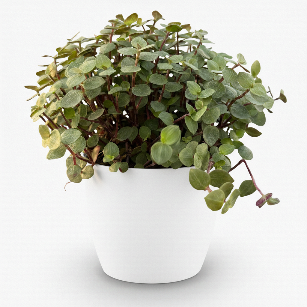 Calissia repens - Kattengras - Huisdiervriendelijk - Groen - 1 Plant - met Potter Wit - Pot 12cm - Hoogte 17-20cm