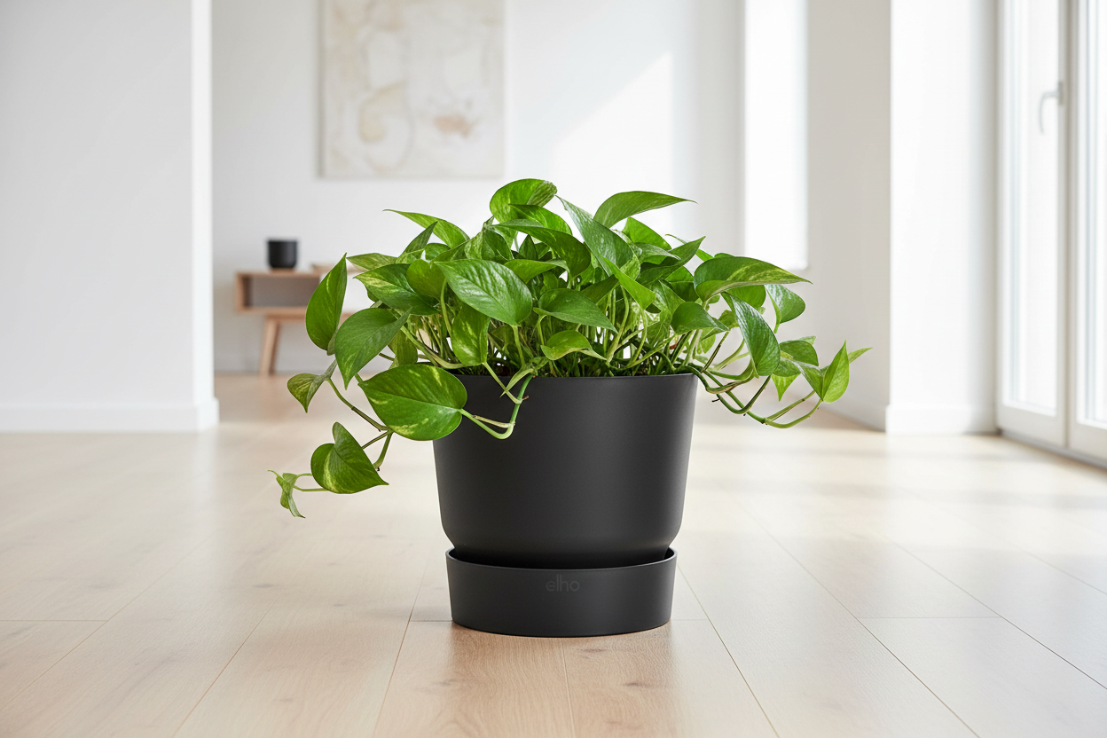 Pot elho Greenville Round zwart - D24 x H23