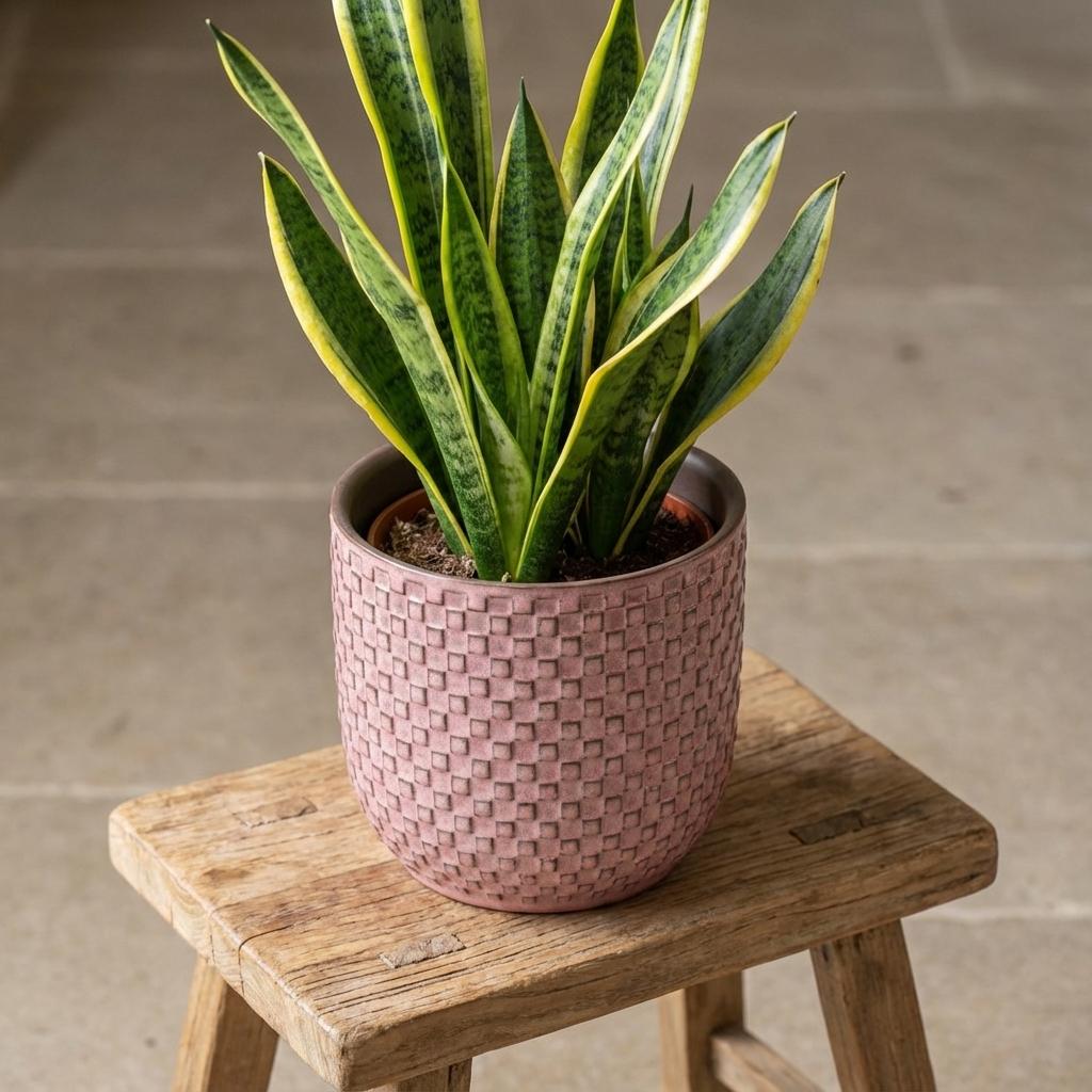 Pot relief roze D13,5