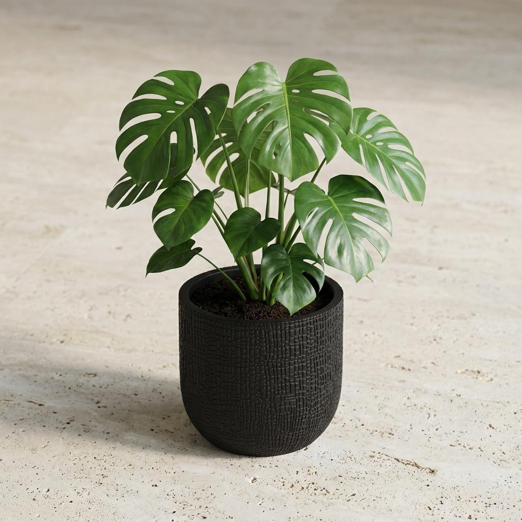 Capi Nature Skin Pot Bol Antraciet - D17cm - H15cm