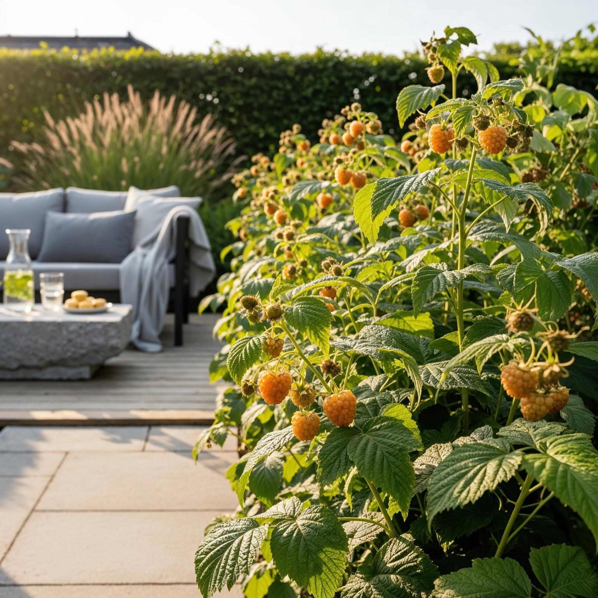 Fruitplanten - 3xFramboos - Rubus idaeus Fallgold - Winterhard - 3 Planten - Pot 9 cm - Gele Framboos