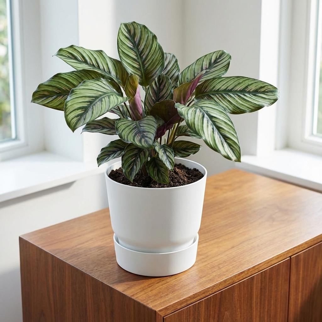 Elho greenville round white - D20cm