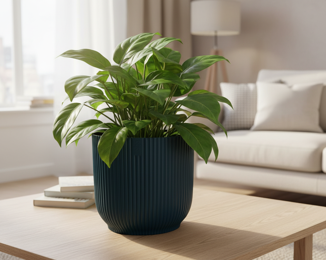 Vibes Pot D18cm H17cm blauw