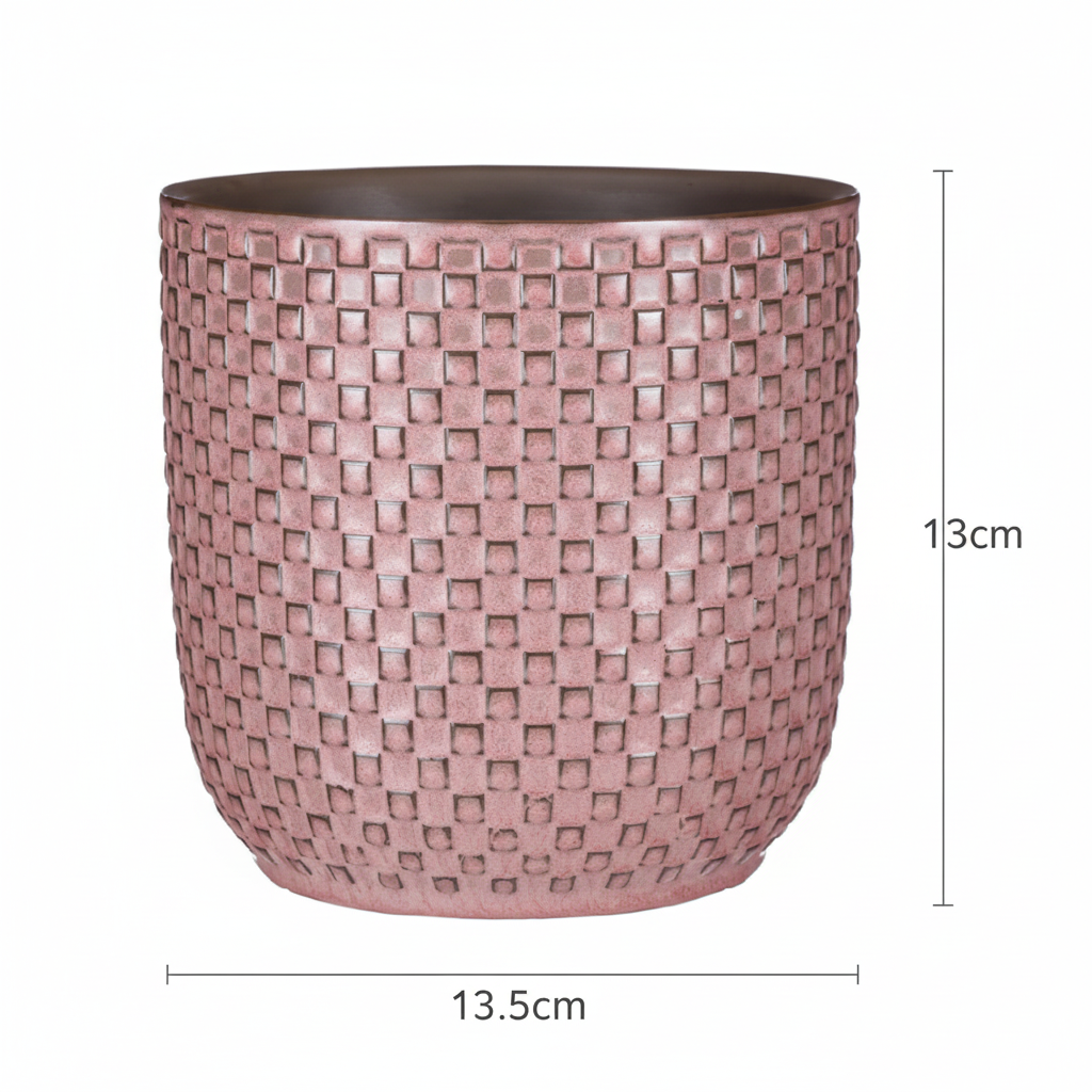 Pot relief roze D13,5