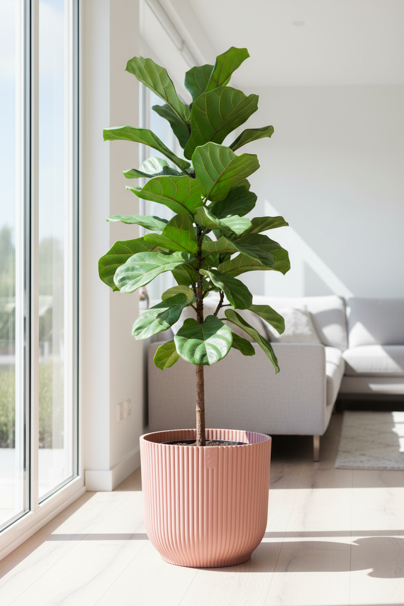 Pot elho Vibes Fold Round roze - including wheels - D35 x H33