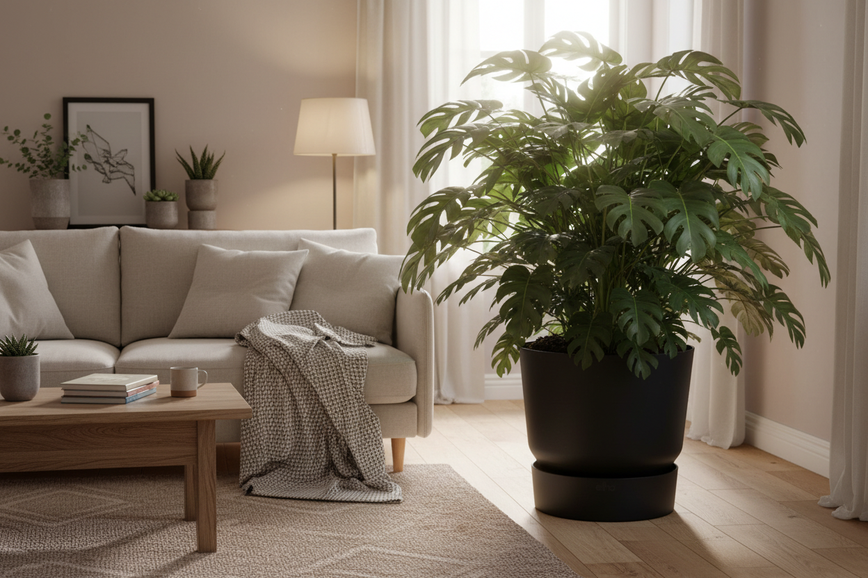 Pot elho Greenville Round zwart - D39 x H37