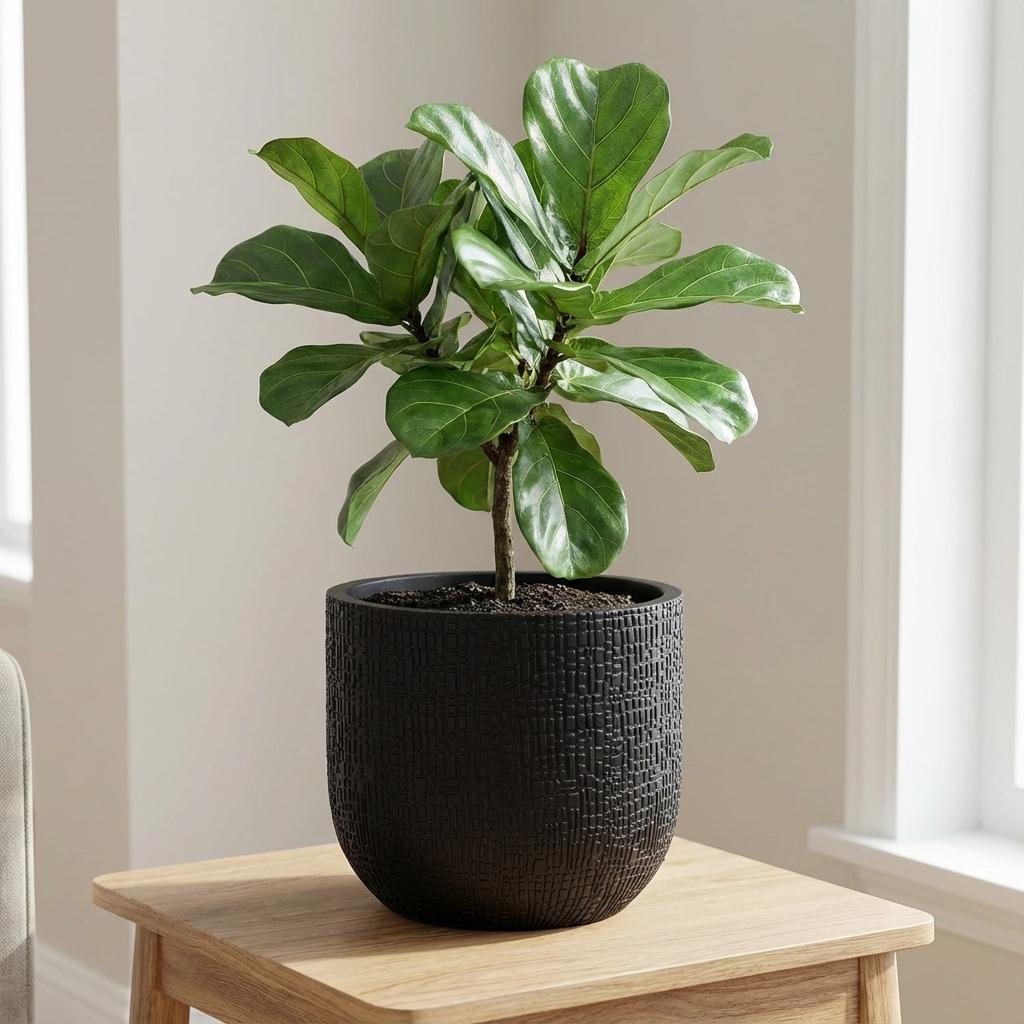 Capi Nature Skin Pot Bol Antraciet - D17cm - H15cm